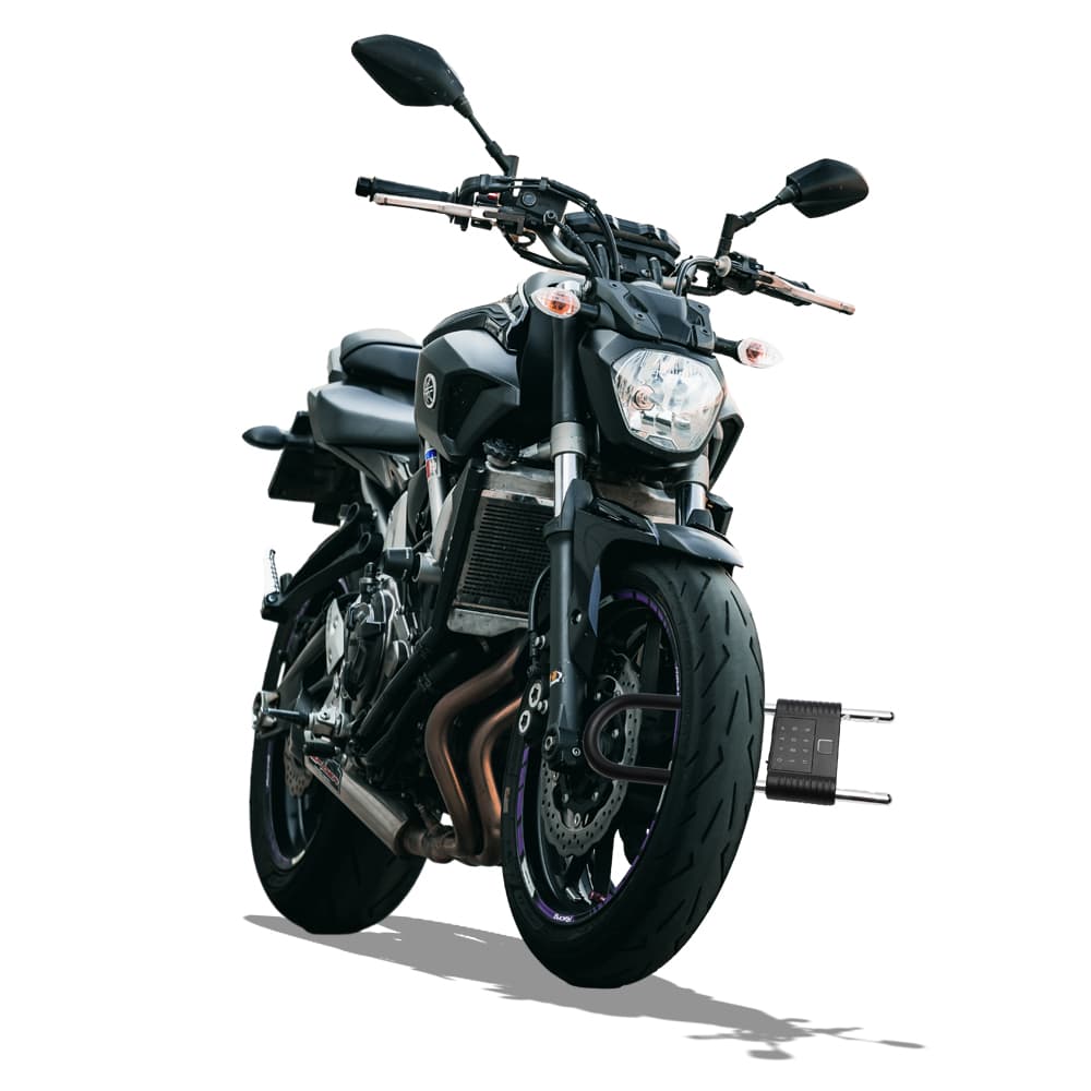 智能U型指紋密碼鎖